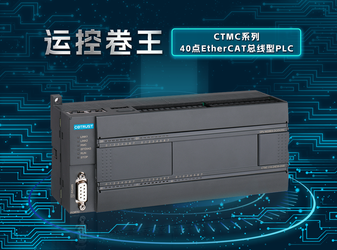 运控卷王！！！万利国际16轴EtherCAT总线PLC上市